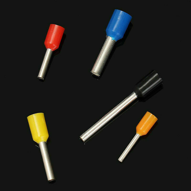1020Pcs Wire Crimp Connector Cable Cord Pin End Bootlace Ferrule Terminal Kits