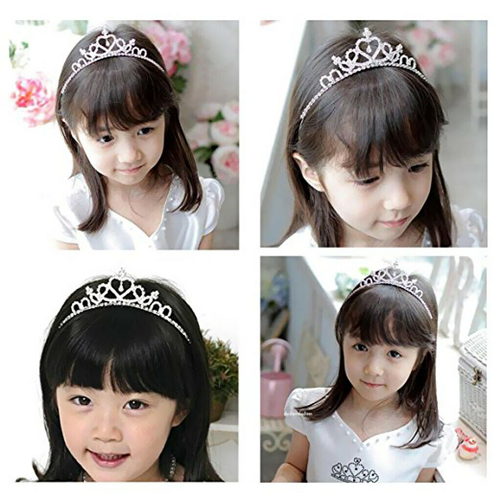 Girl Fairy Wedding Crown Headband Tiara Crystal Hairband Hair Hoop Tiara