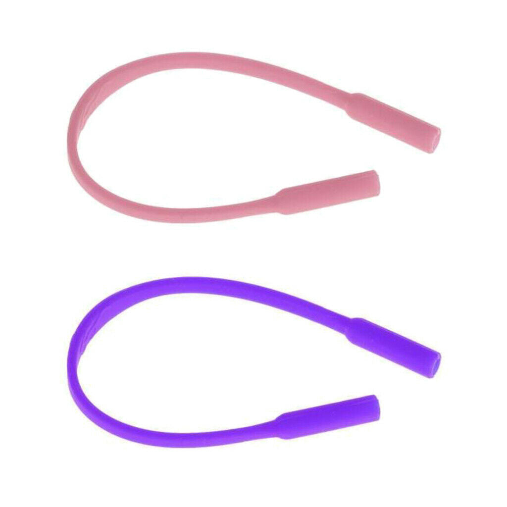 2 Pieces Sport Kids Eyeglasses Strap Holder Glasses Hang Cord Rope Retainer