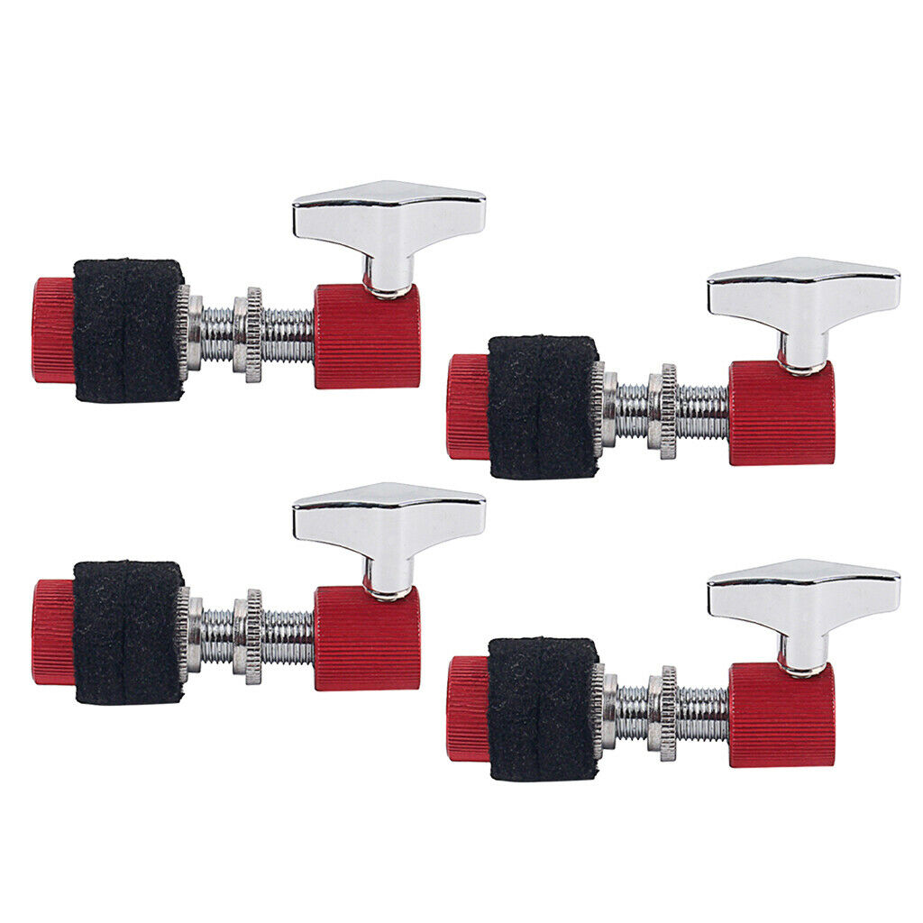 4x Hi-Hat Clutch For Hi Hat Cymbal Alloy Instrument Parts & Accs