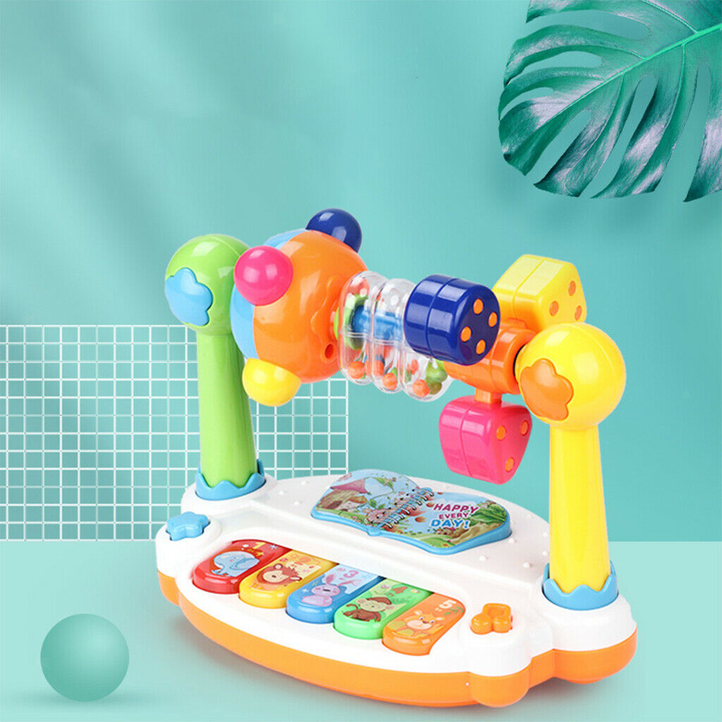 Montessori Plastic Education Instrument Keyboard Preschool Interaction Gift
