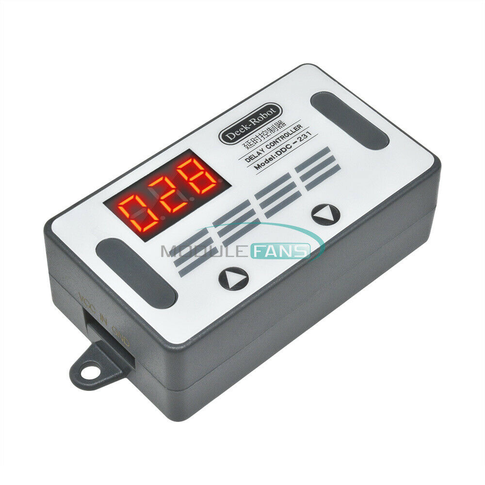 DC12V 50mA Time Delay Relay Controller+Buzzer DDC-231 MOS Switch Current Control