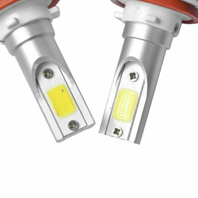 Headlight Kit 2x White High Power  200W 20000LM 6500K H11 Low Beam Bulbs