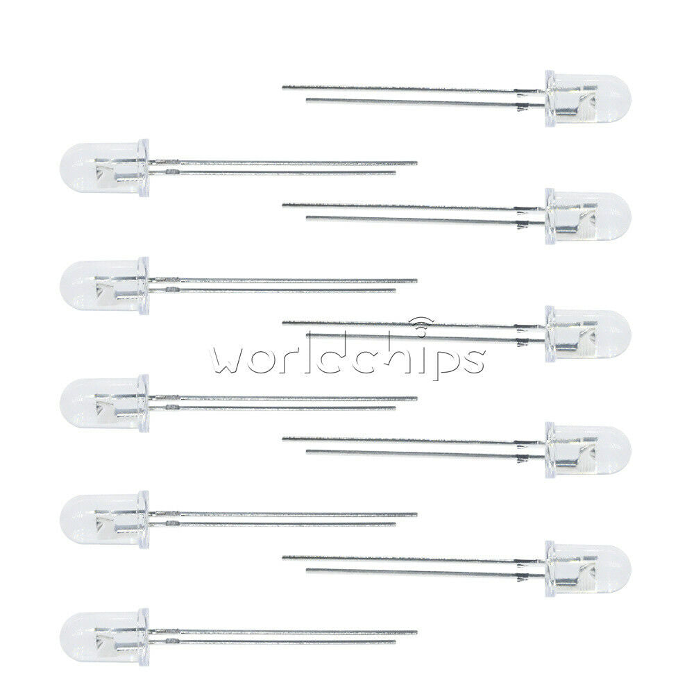 20PCS 5mm 850nm IR Infrared Launch Emission Tube Diode LED Lamp Emitting