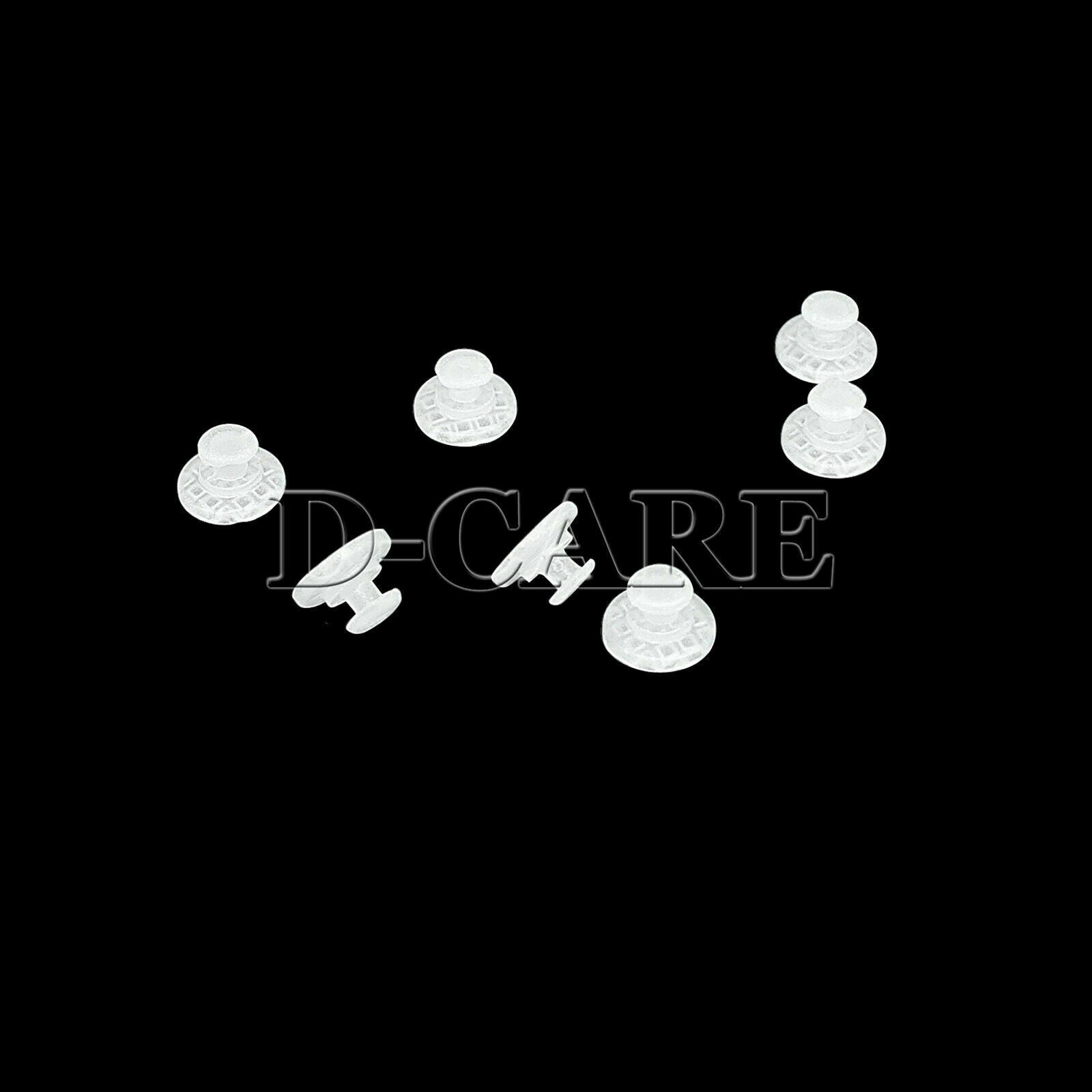 10pcs/pack Dental Orthodontic Lingual Buttons Bondable Round Flat Ceramic DC