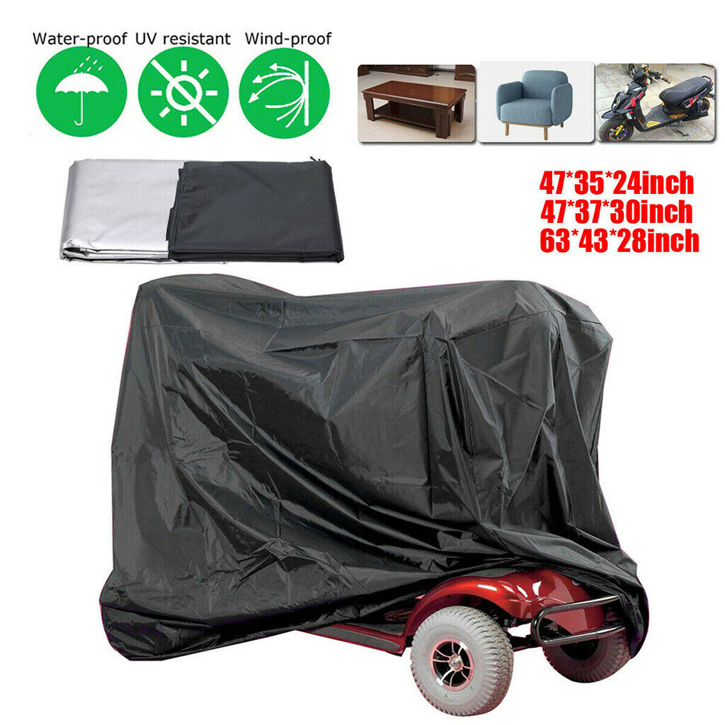 Mobility Scooter Cover Outdoor Dustproof Sun Protection 190 x 71 x 117cm