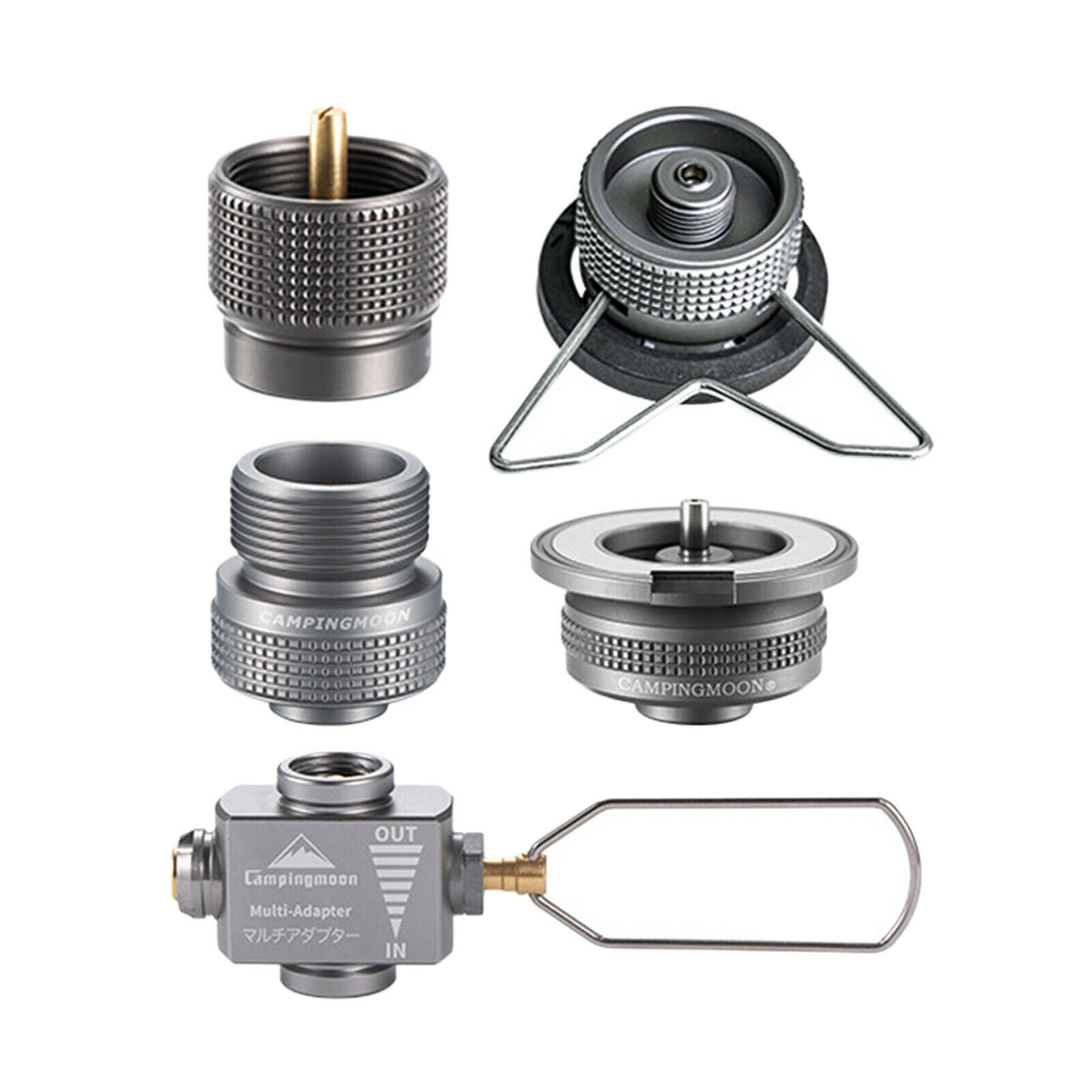 5pcs Cylinder Propane Gas Tank Filling Adapter Converter Filling Butane Canister