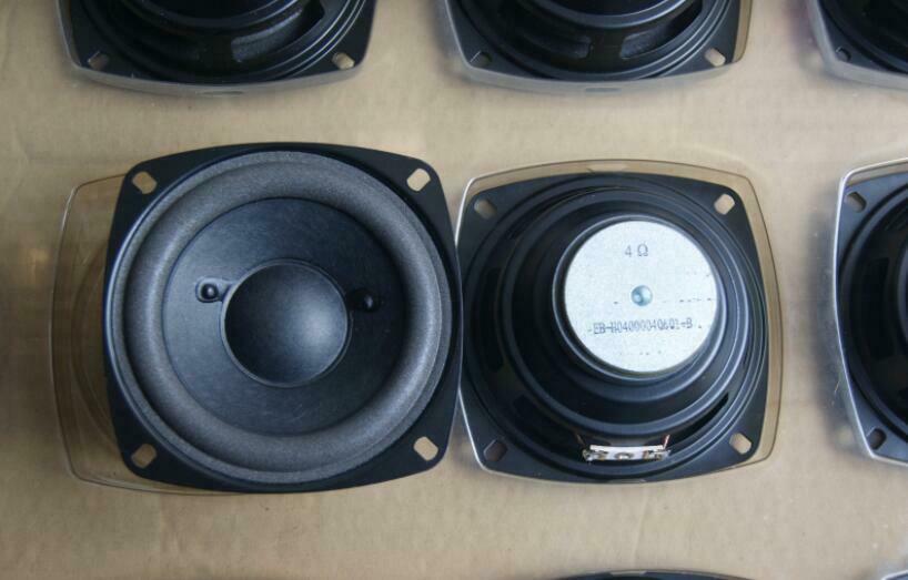 2pcs 4"inch mid-woofer Speaker Foam edge Loudspeaker 4 ohms 20 watts