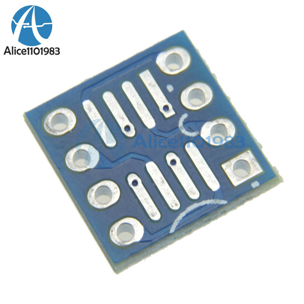 100PCS SOP8 SO8 SOIC8 TO DIP8  Interposer board pcb Board Adapter Plate
