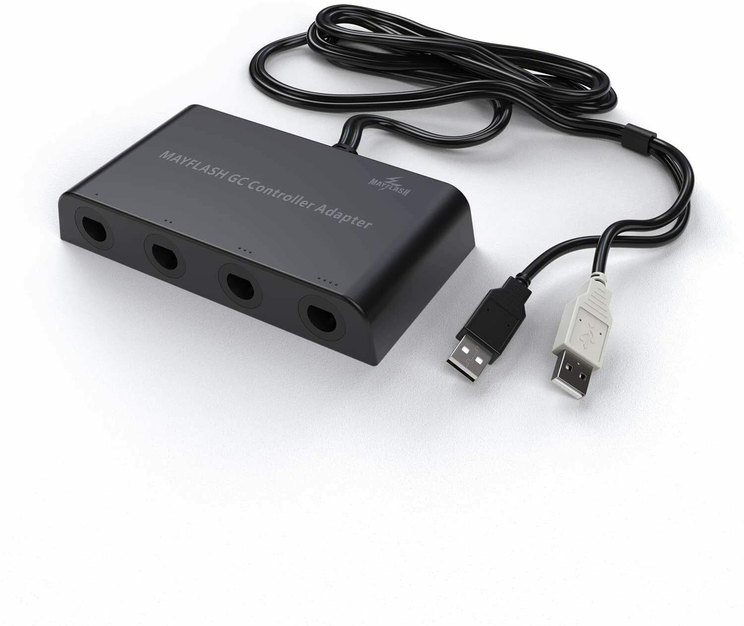 New Mayflash 4 Port Adapter GameCube Controller to Nintendo Switch, Wii U & PC