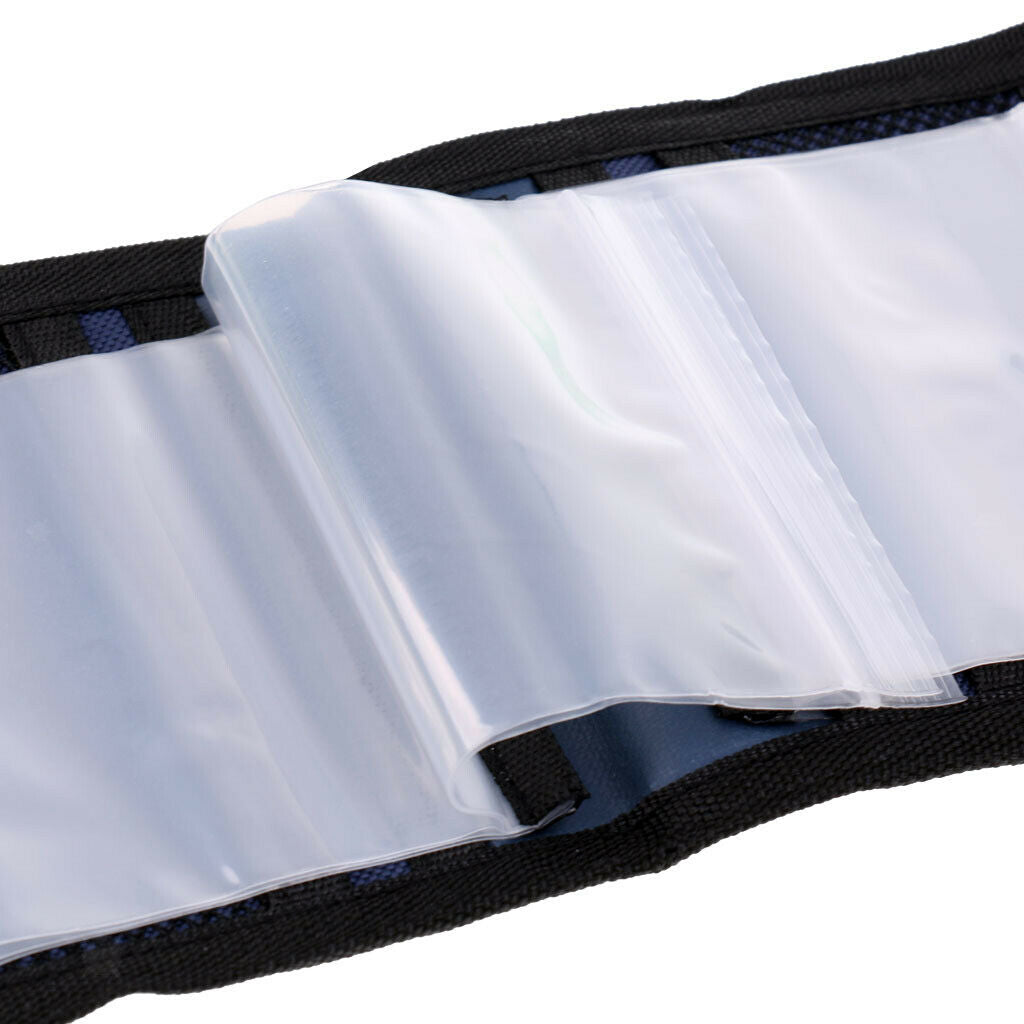 Fly Fishing Leader Wallet 12 Removable Sleeves Pocket Line Tippet Bag