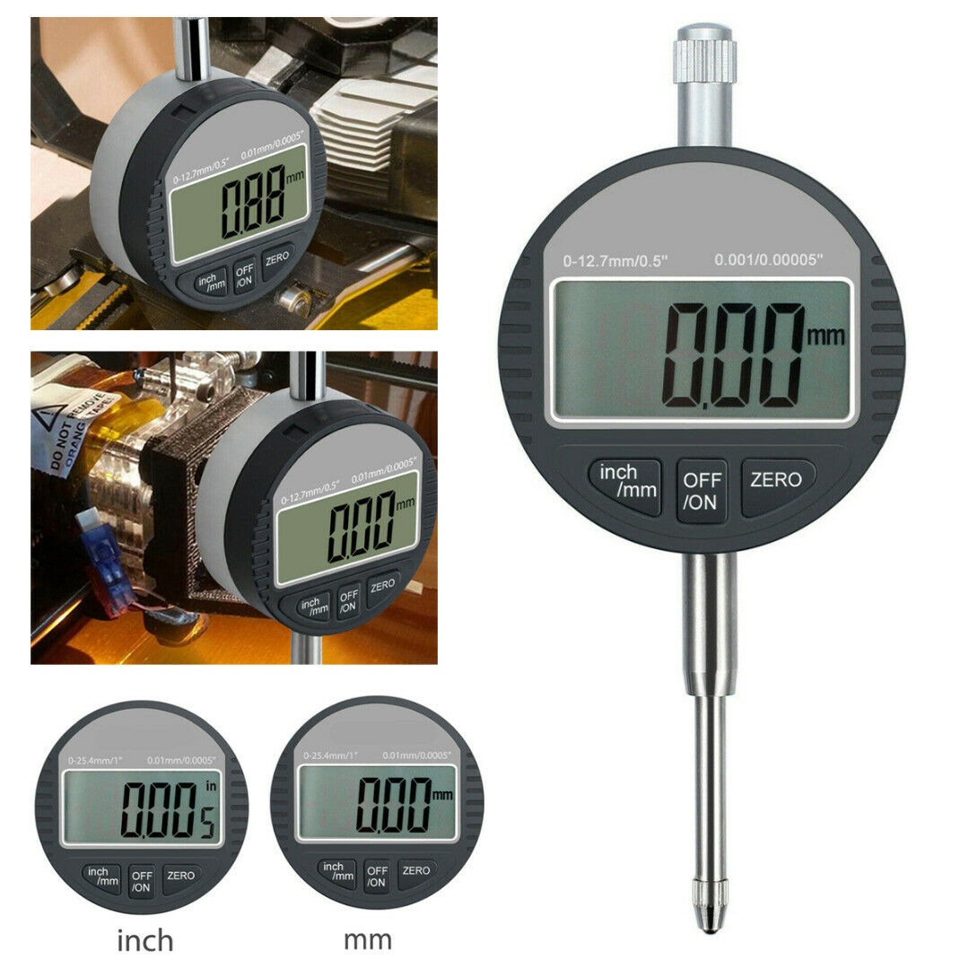 Probe Indicator Gauge Digital Dial 0.01mm Indicator 0-12.7mm/ Digital Display