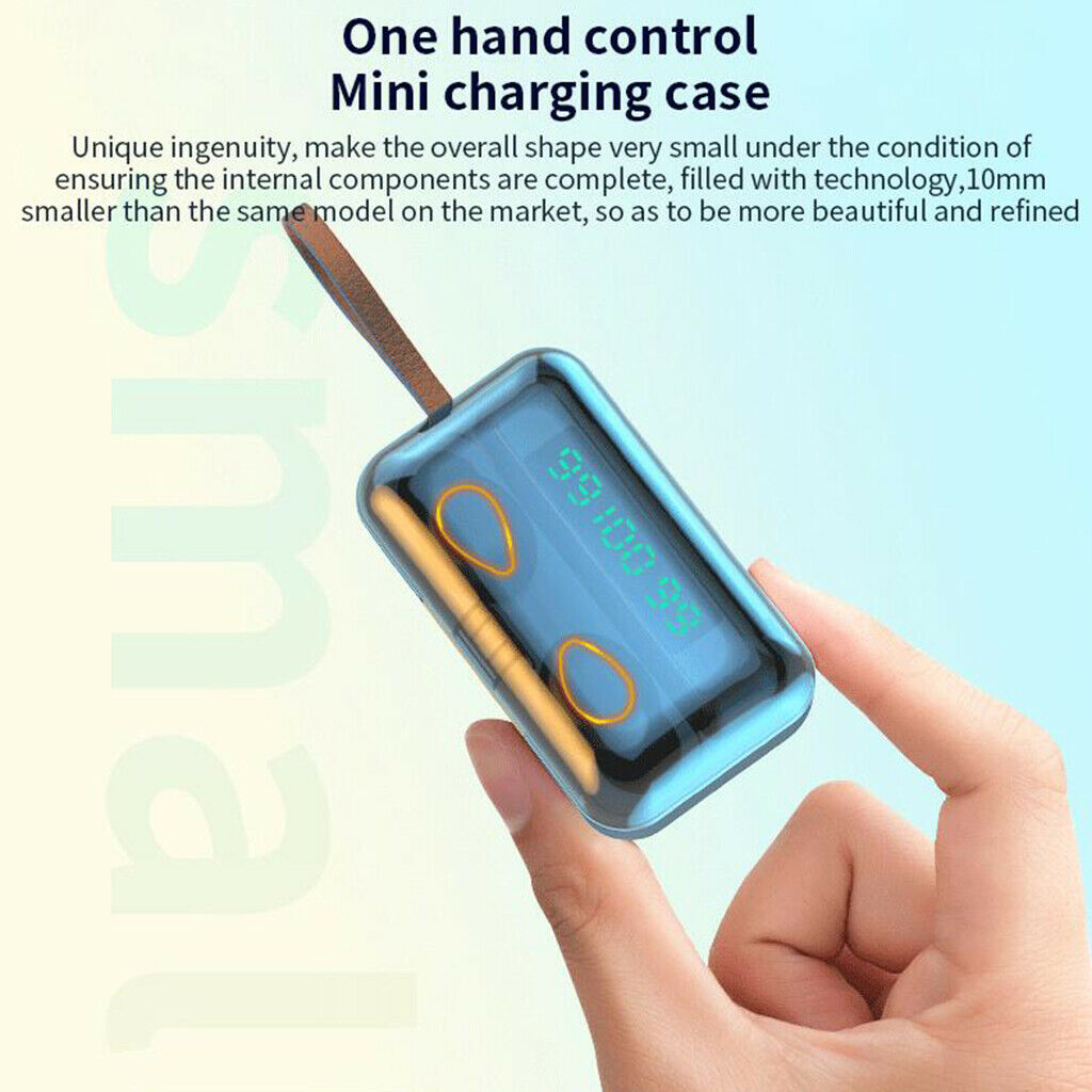 Stylish Wireless Earbud Earphones Headphones Lightweight for Running Meeting