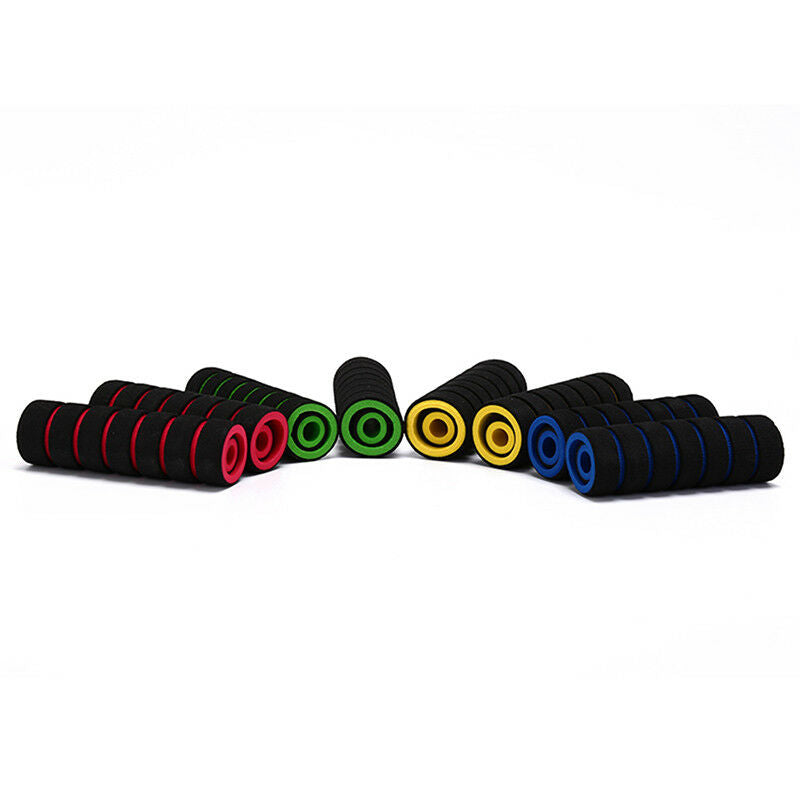 4pcs universal grip comfort foam handle bar motorcycle bicycle random color BDAU
