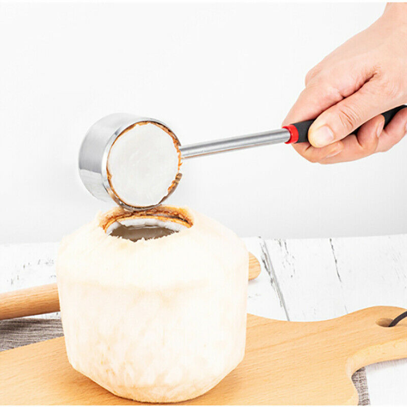 1PC Coconut Opener Stainless Steel Manual Durable Tool Useful Gad SJAUJCAUBD