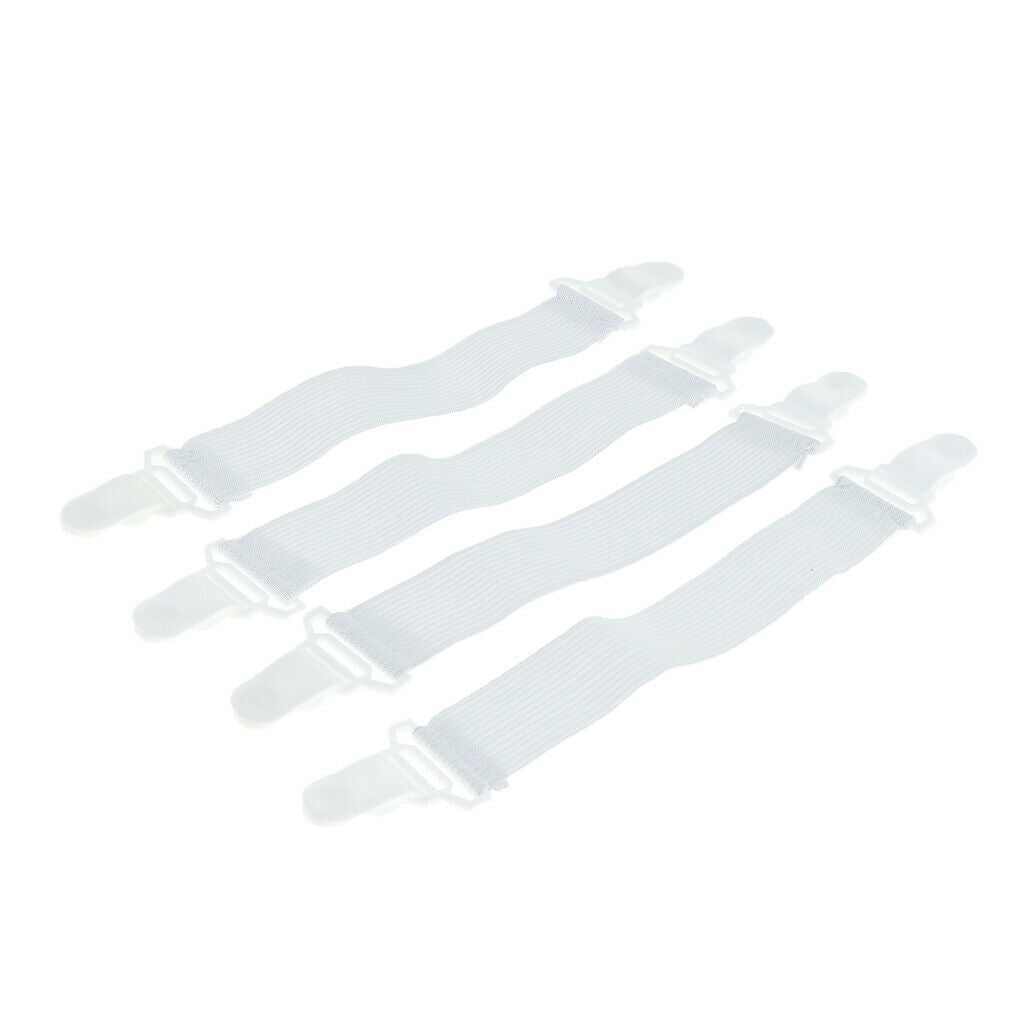 Creative Practical Sheets Buckle Adjustable Bed Sheet Clips Elastic Straps