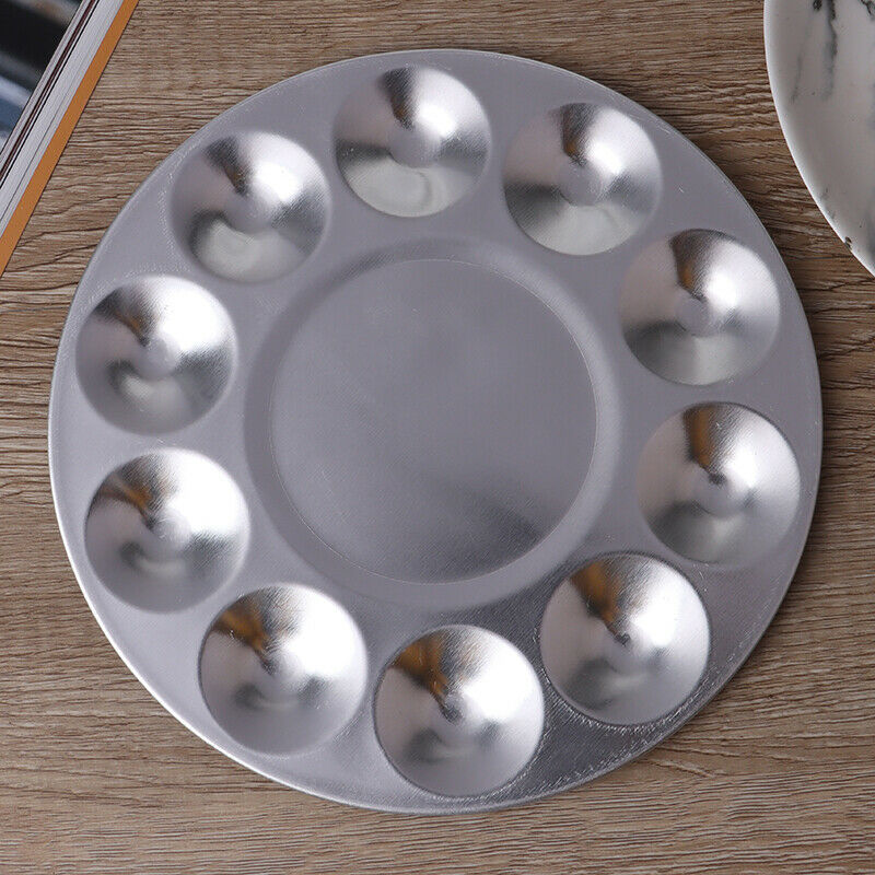 10 Holes Aluminum Round Color Palette Gouache Watercolor Art Sup N JfJ.DD