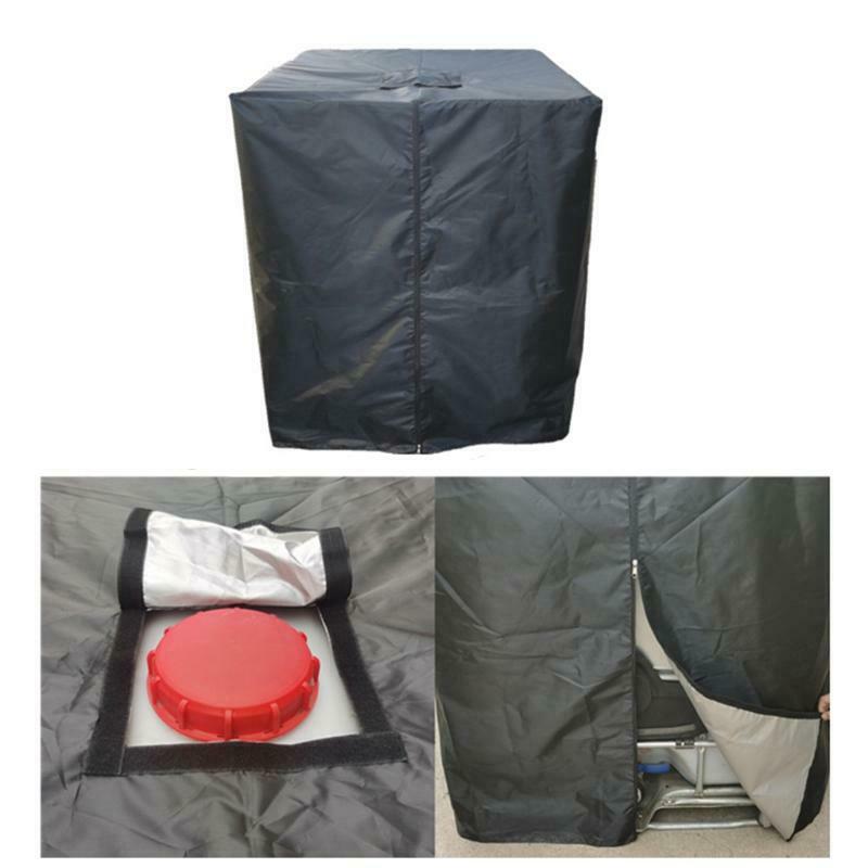 1000L IBC Ton Barrel Protective Cover Waterproof Dustproof Tank Container Cover
