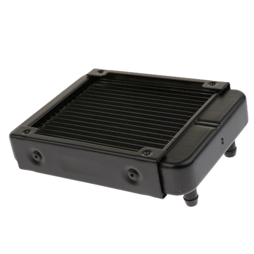 PC Radiator Water Cooling Row for CPU Heatsink 120mm 18 Pipe G1/4" Straight