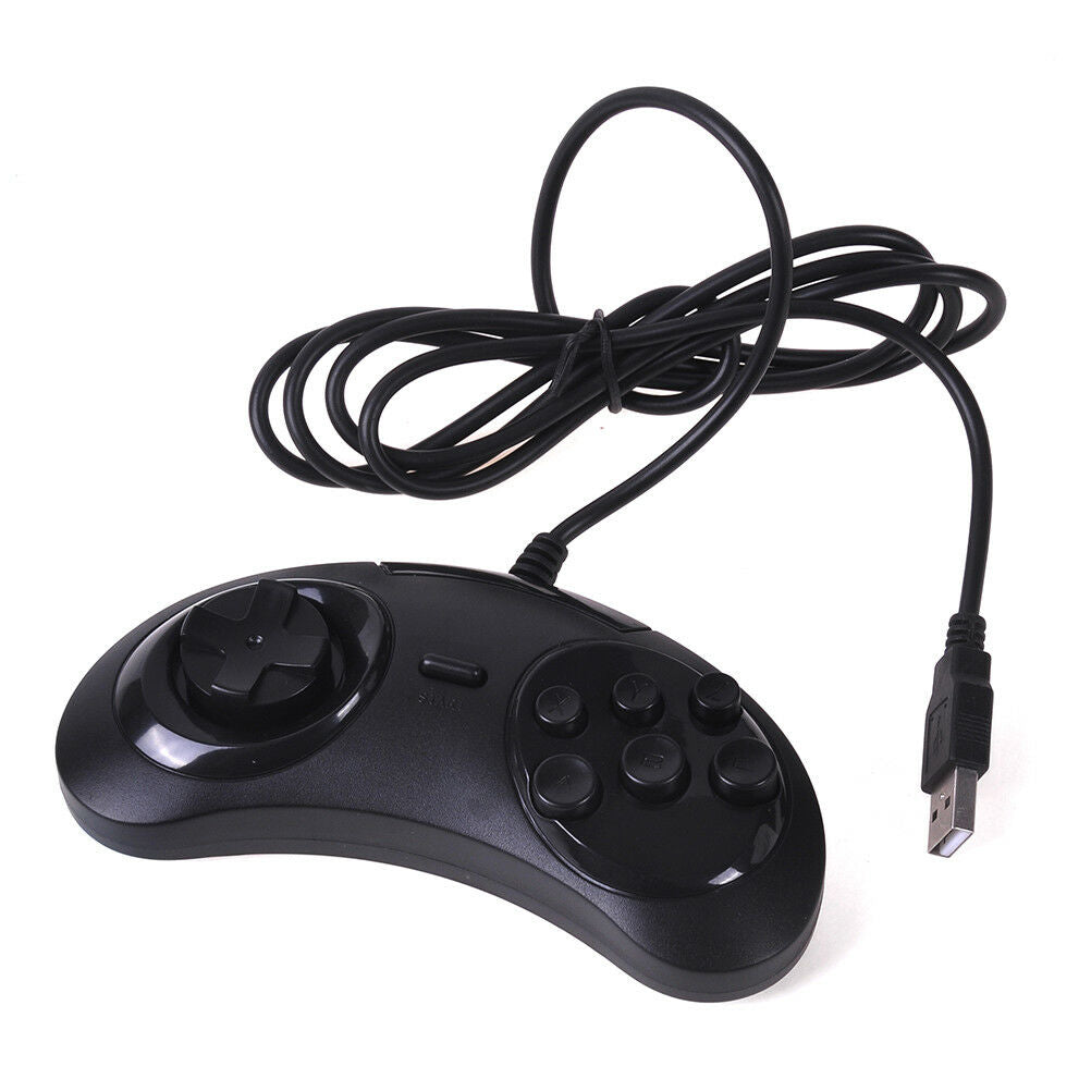 6 buttons usb classic gamepad game controller joypad usb gaming joystick TwJ XC