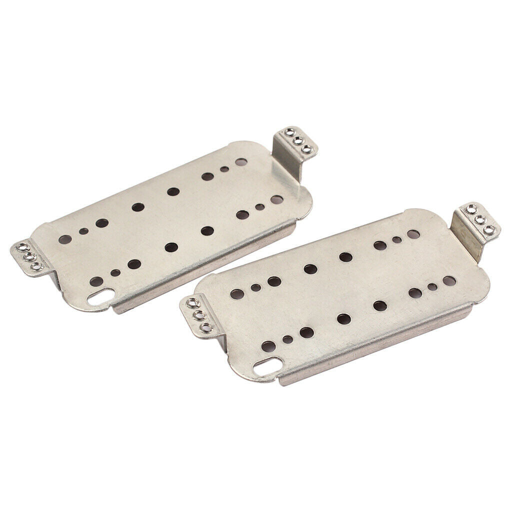 2 Pieces Electric Guitar Humbucker Dual Coil Pickup Baseplates Guitar Accessory
