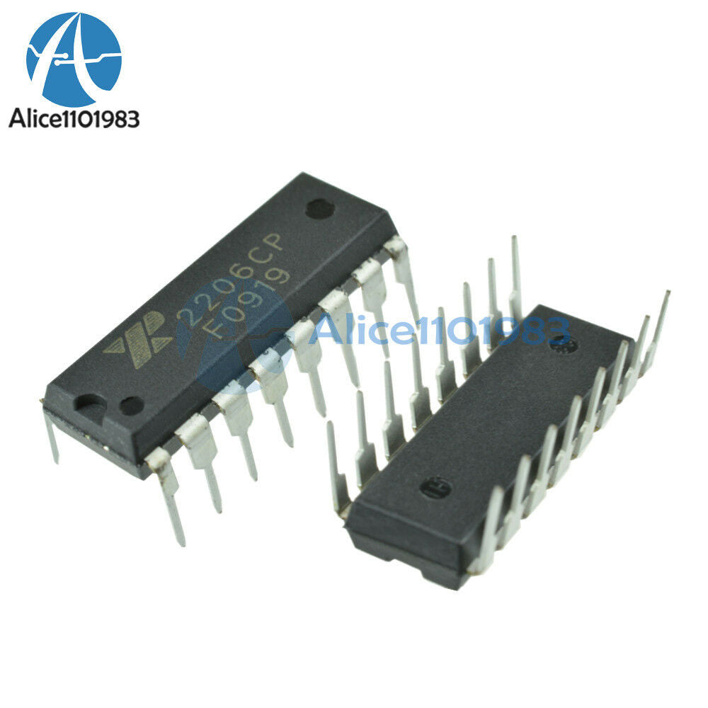 2PCS XR-2206 XR2206CP XR2206 Monolithic Generator DIP-16 IC
