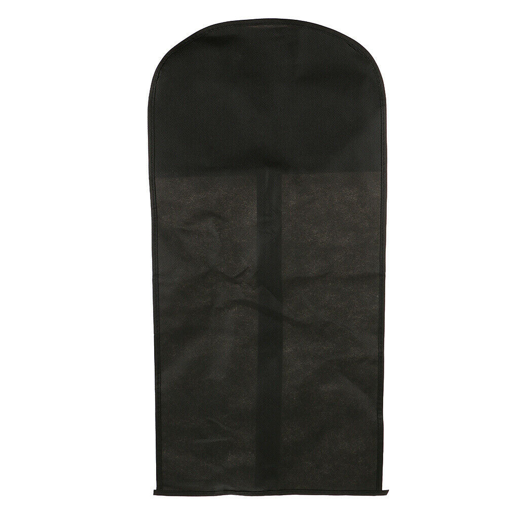 Pack of 2 Wigs Hairpiece Toupee Storage Case Protective Bag Organizer Black