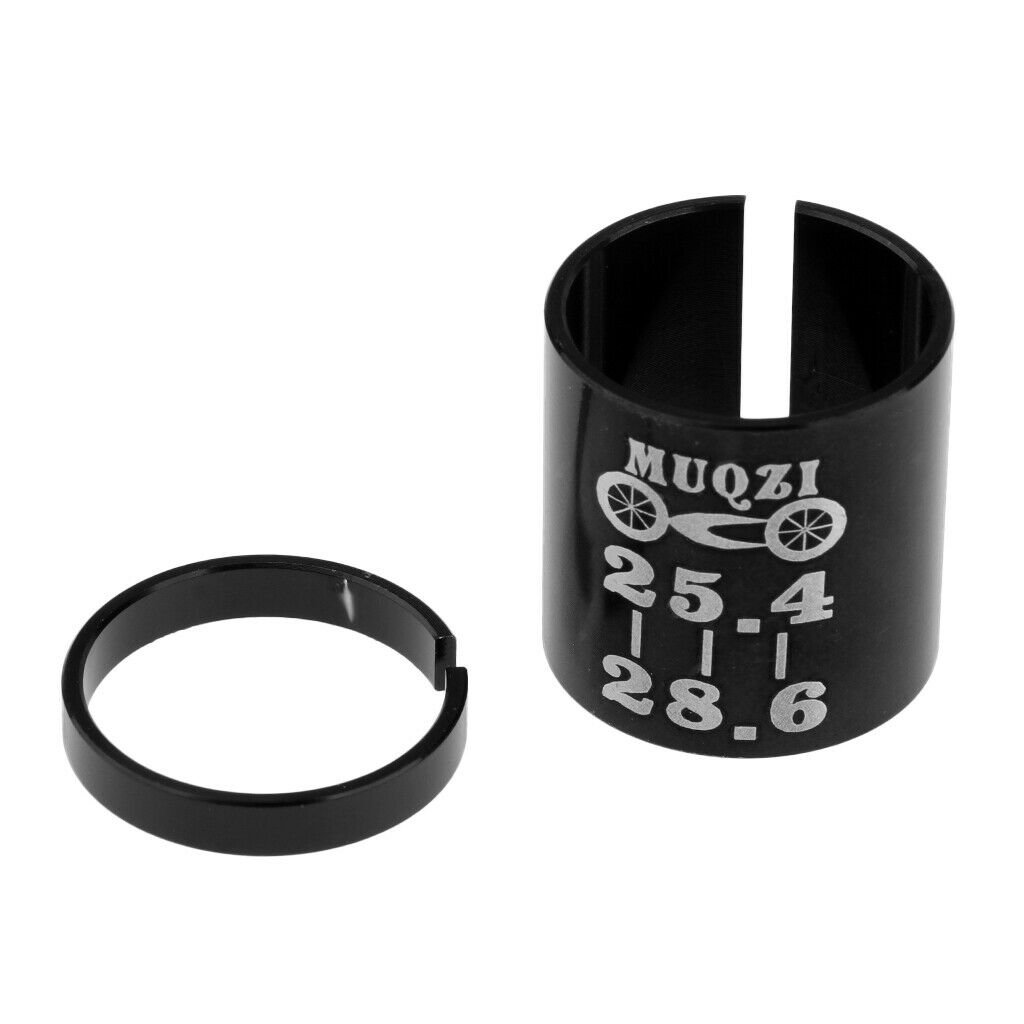 Aluminum Bicycle Cycle Bike Saddle Seatpost Shim Adapter 25.4mm to 28.6mm