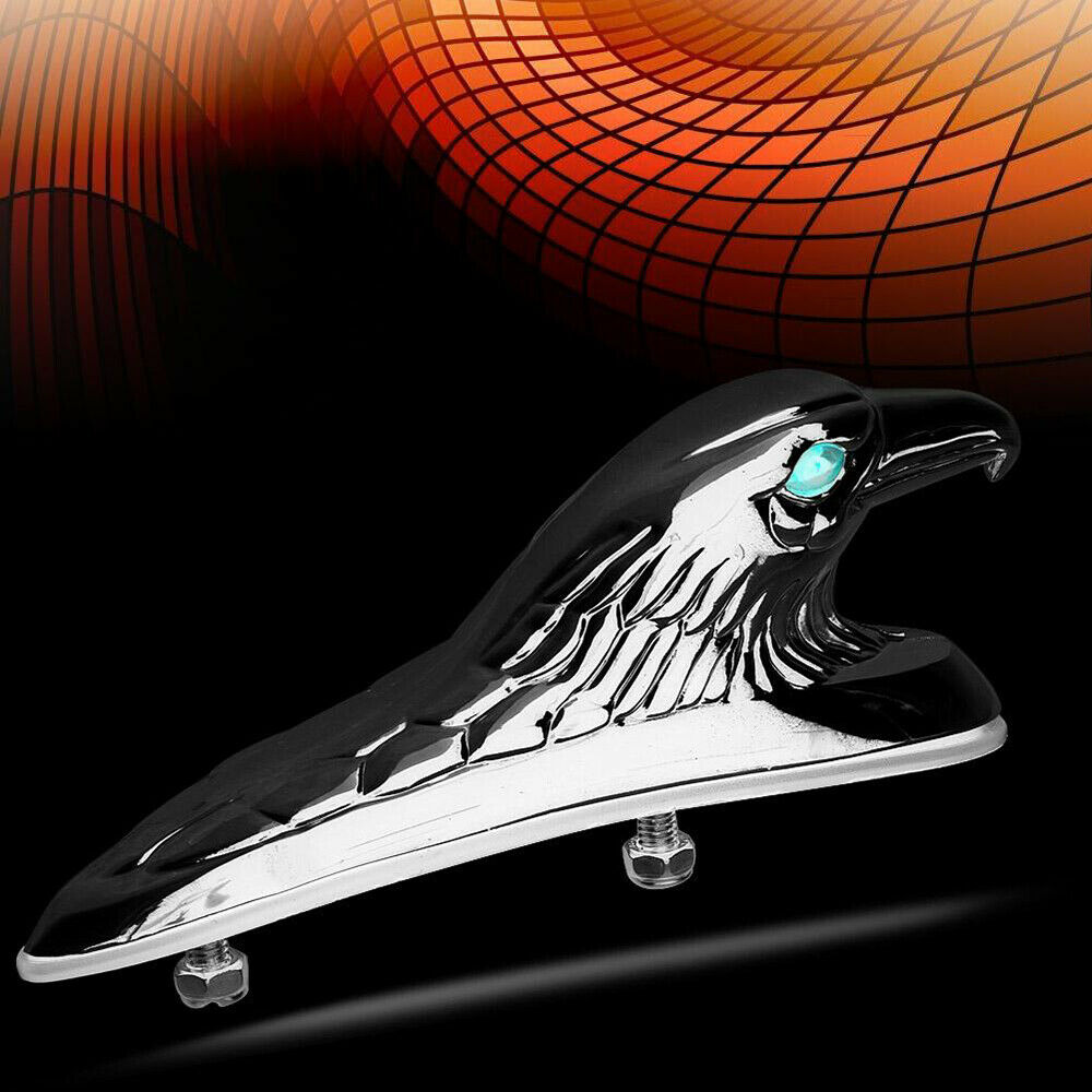 Motorcycle Front Fender Mudguard Ornament Eagle Head Statue Fit for Kawasaki Ya