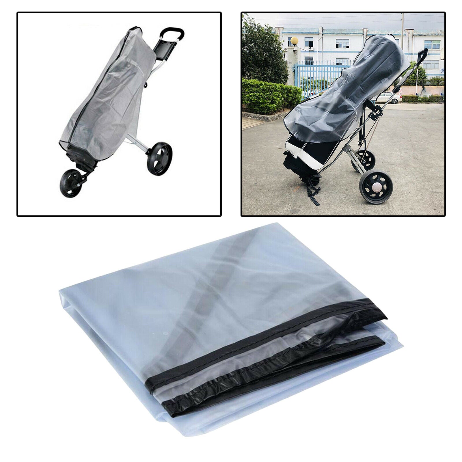Waterproof Golf Bag Rain Cover Cape Rain Protection Cover Club Protection