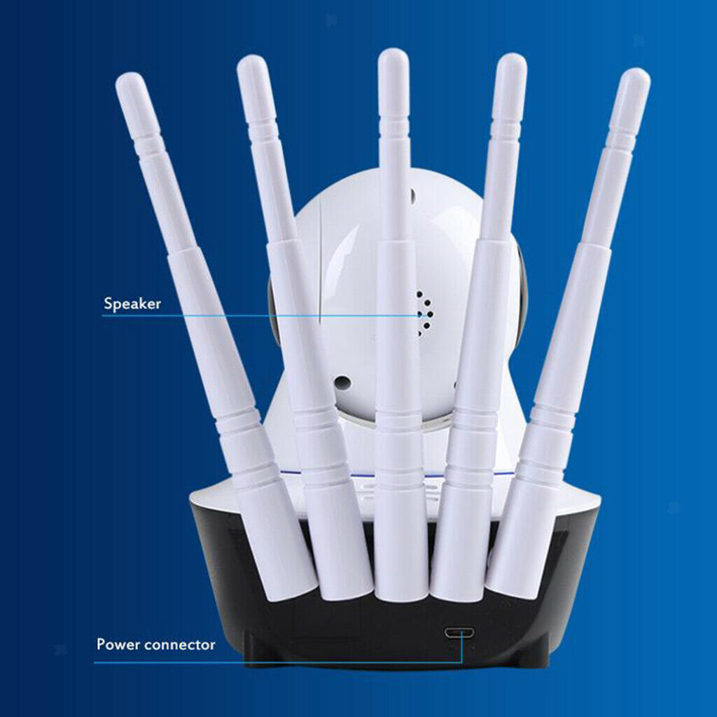 1080P Wireless IP Camera Pan Tilt 2MP Dome Indoor Five-antenna Super Signal CCTV