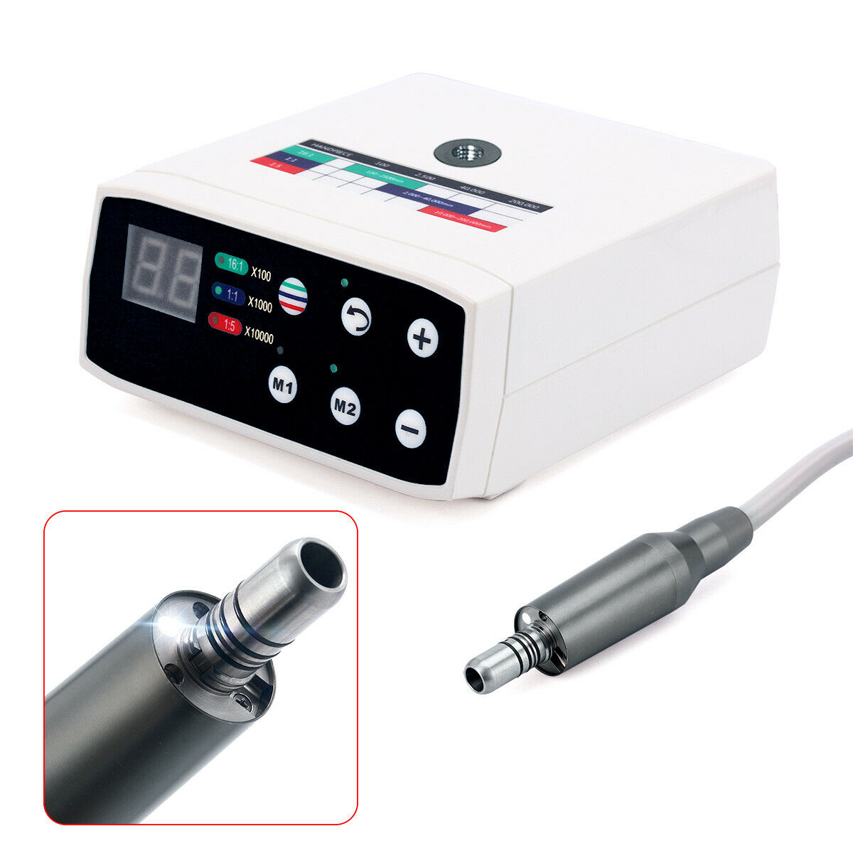 Dental NSK Style LED Brushless Electric Micro Motor Internal Spray 1:1/1:5/16:1