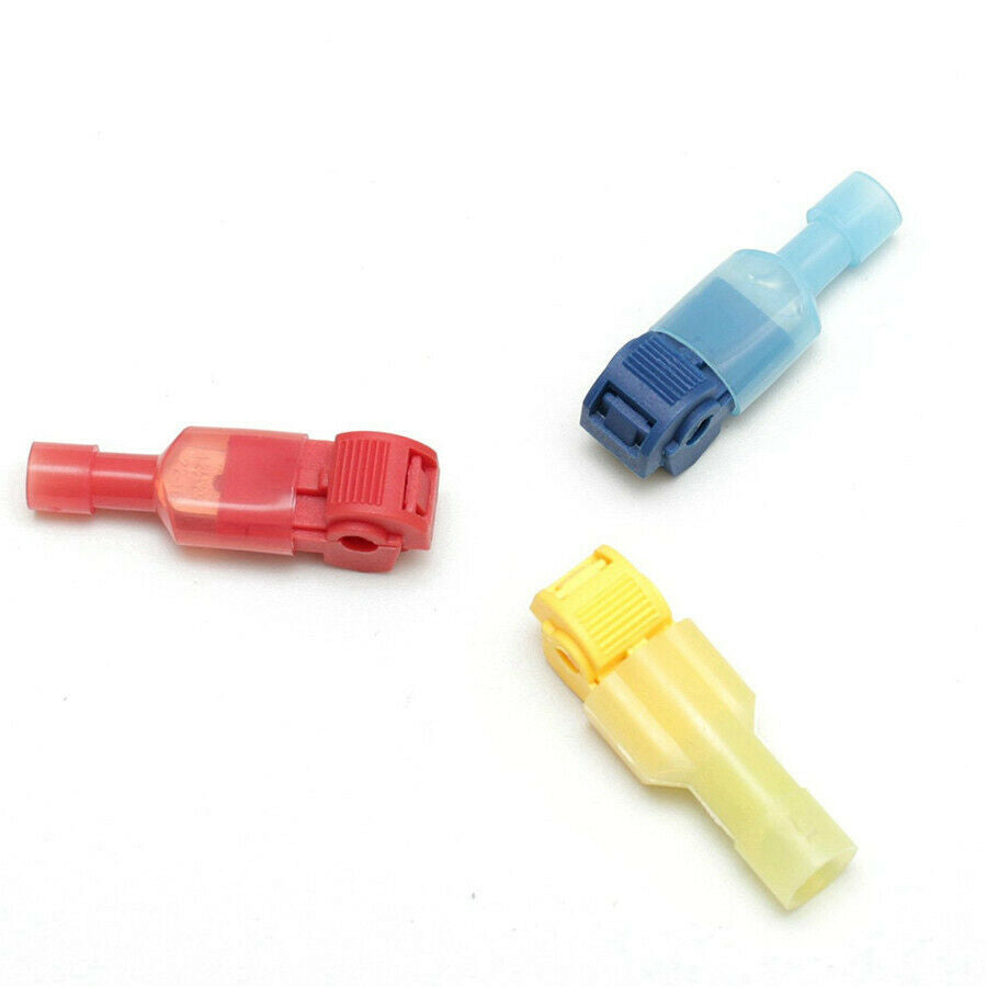 150 Pcs Insulated 0.5-6mm Quick Splice Wire Connector Crimp Terminals 22-10 AWG