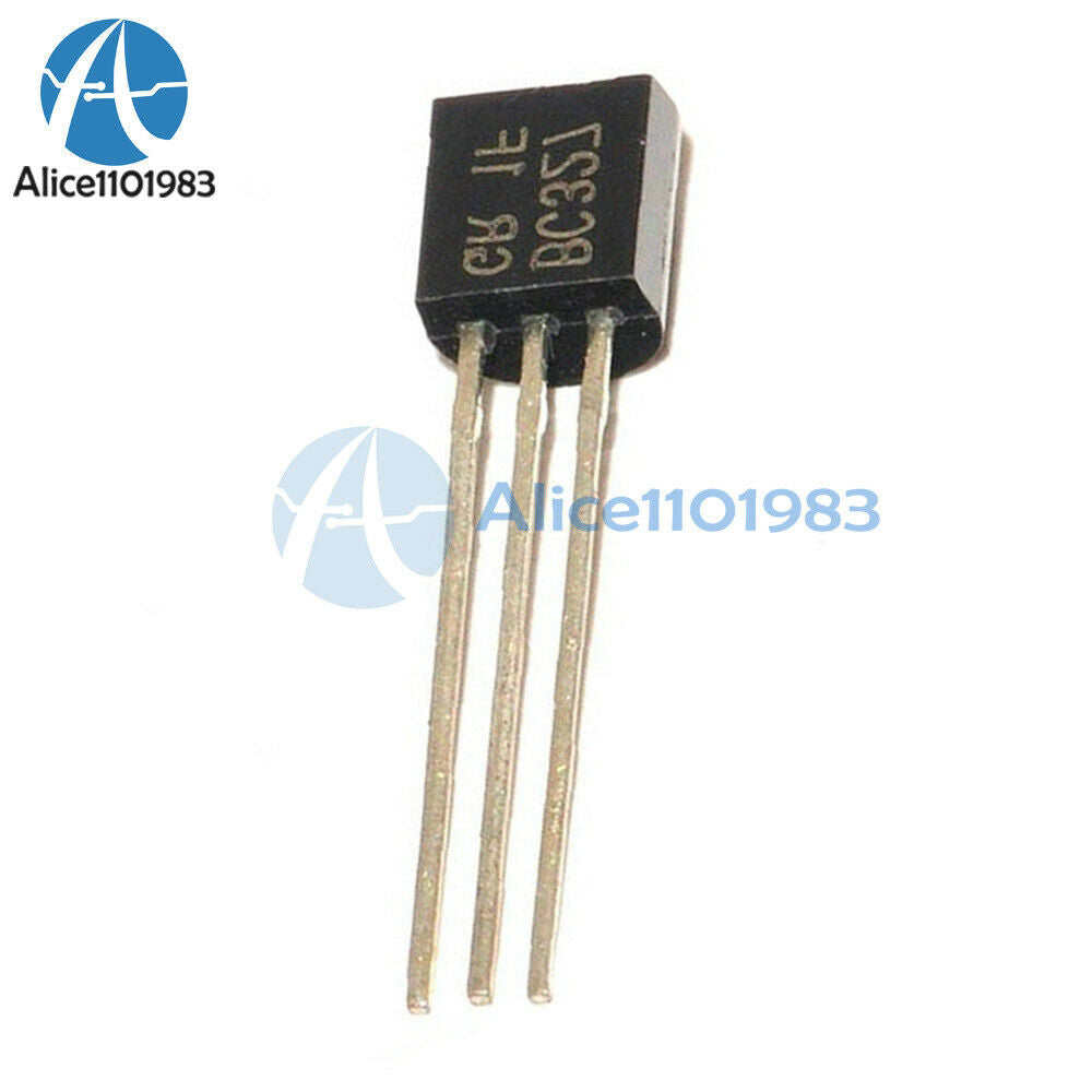 50PCS BC327 BC327-25 PNP TO-92 500MA 45V Transistor