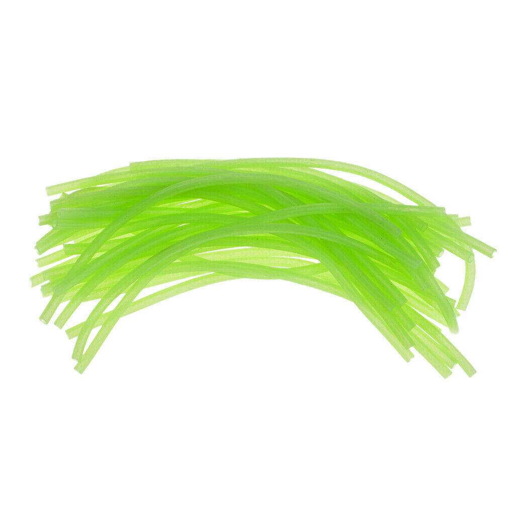 Pack Of 80pcs Luminous Green Glowing Silicone