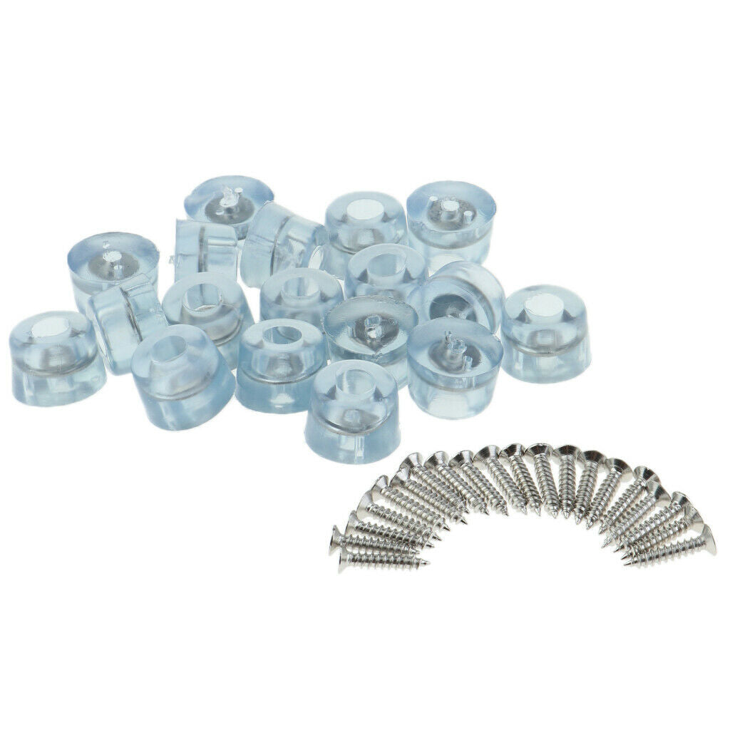 18pcs Furniture Glide Feet Slider Pad Table Chair Leg Riser Floor Protection