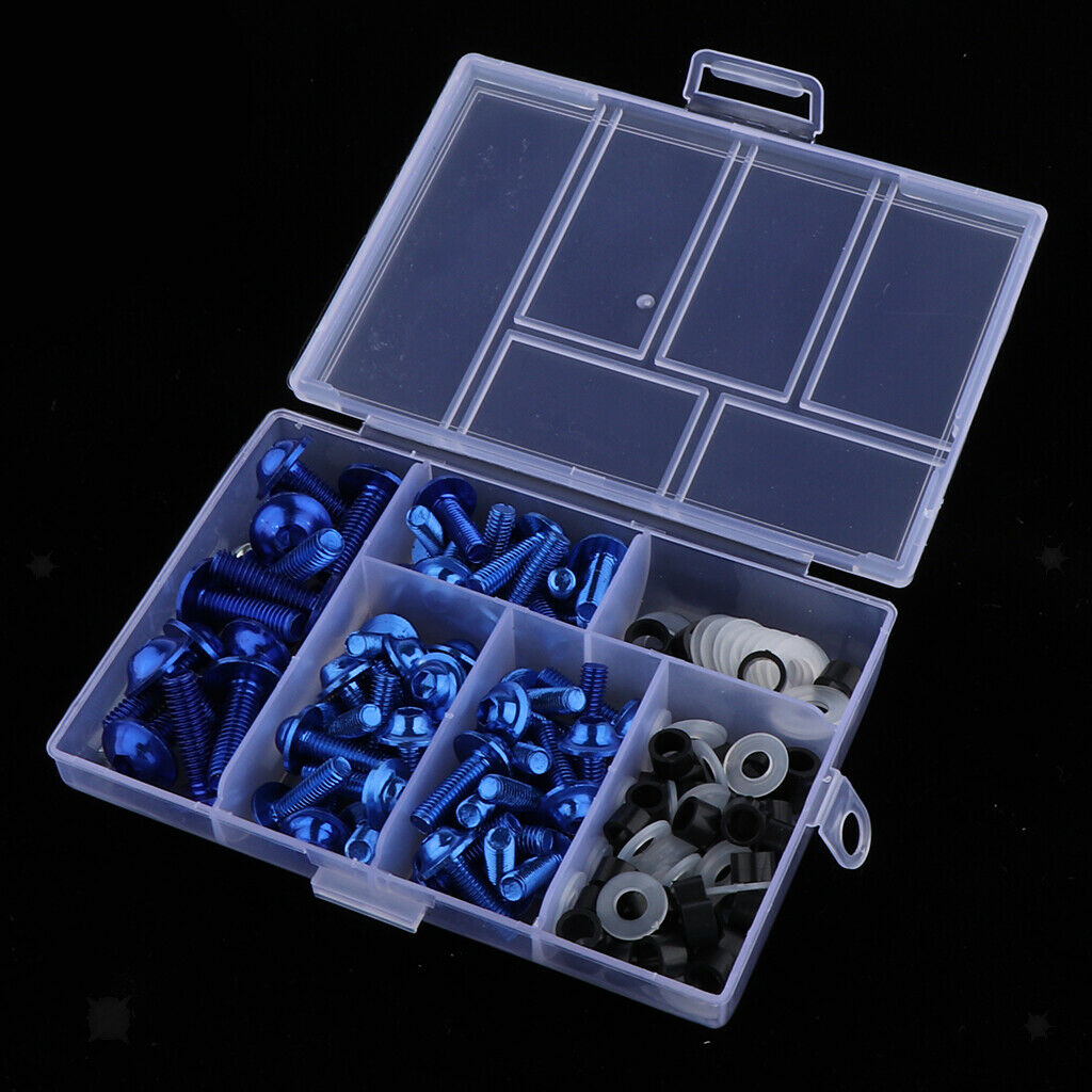 158   Pcs   Motorcycle   Complete   Fairing   Bolt   Kit   Fastener   Clips