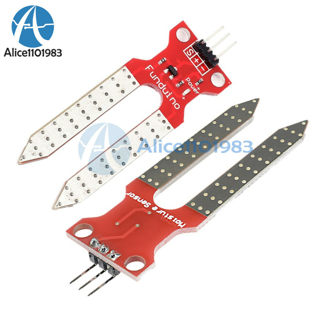 Soil Humidity Sensor Module Hygrometer Detection Module for Arduino AVR 3.3V/5V