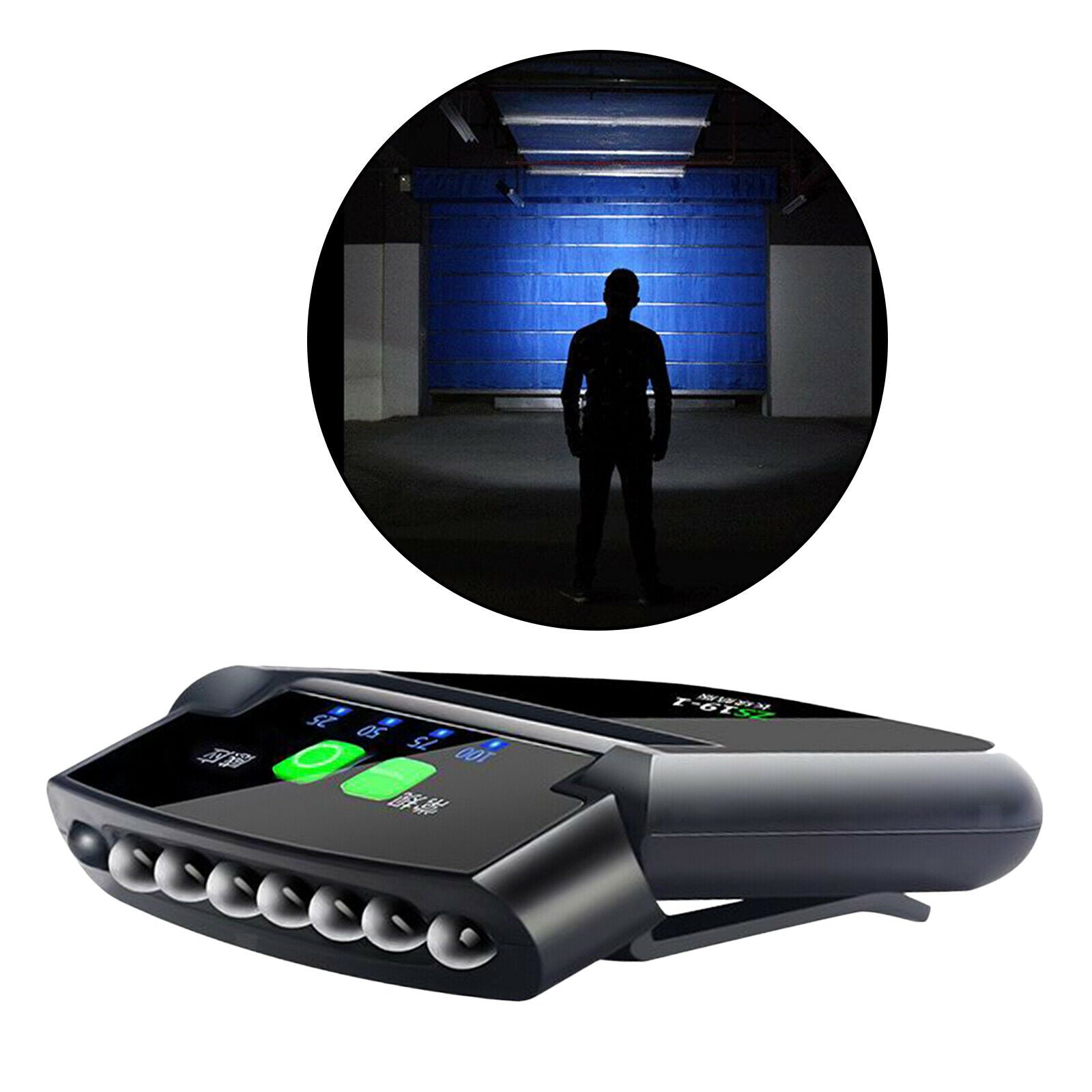 Rechargeable Motion Sensor  Visor Light, 100 Lumens LED Clip on Hat Light,