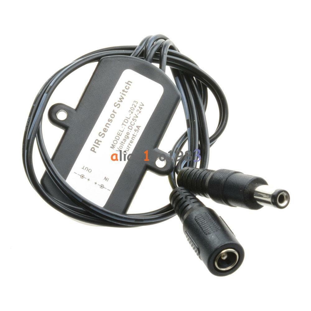 DC5-24V LED 5A Strip Automatic MINI PIR Infrared Motion Sensor Detector Switch