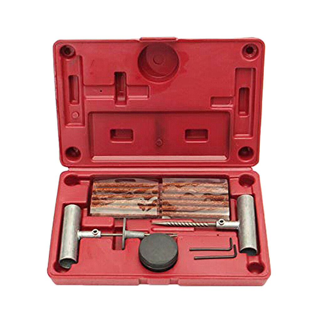 35 lot Tubeless Tire Repair Kit Emergency Universal Fix Punctures Home