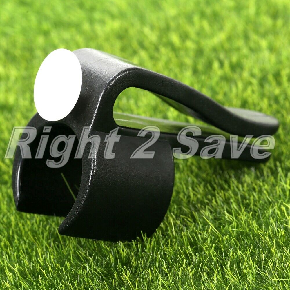 Plastic Golf Club Bag Clip On Putter Clamps Holder Putting Organizer Ball Marker