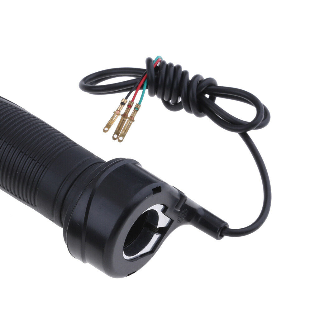 24V/36V/48V Electric Bike Handlebars Throttle Grips LED Battery Indicator
