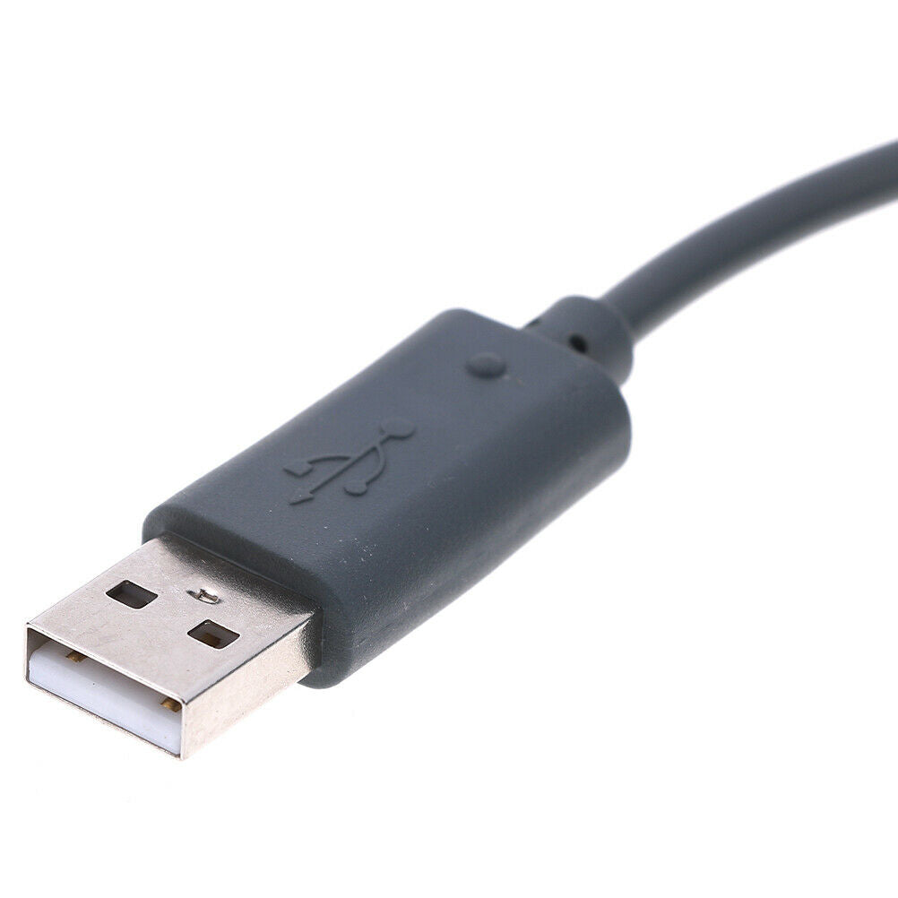 Wired controller USB breakaway adapter cable cord for xbox 360 Gray 23cm DEAU