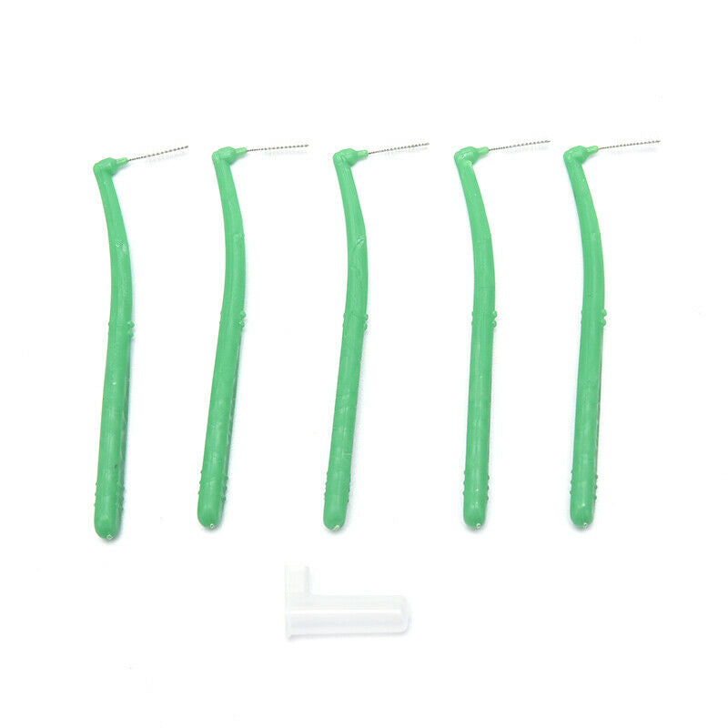 5Pcs Teeth Interdental Brushes Clean Tooth Floss Head Hygiene Dental Oral.l8
