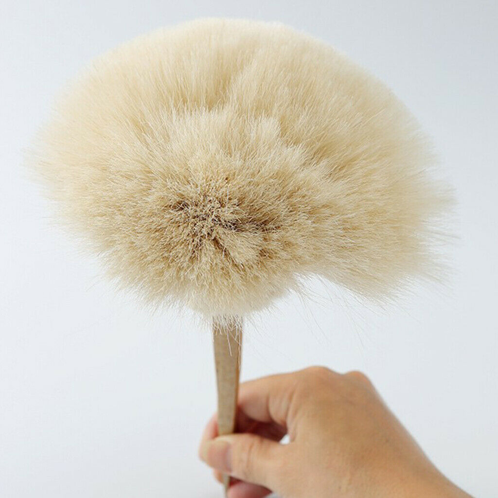 Natural Hair Brush Clay Ceramic Pottery Brushing Smoothing Cleaning Tool
