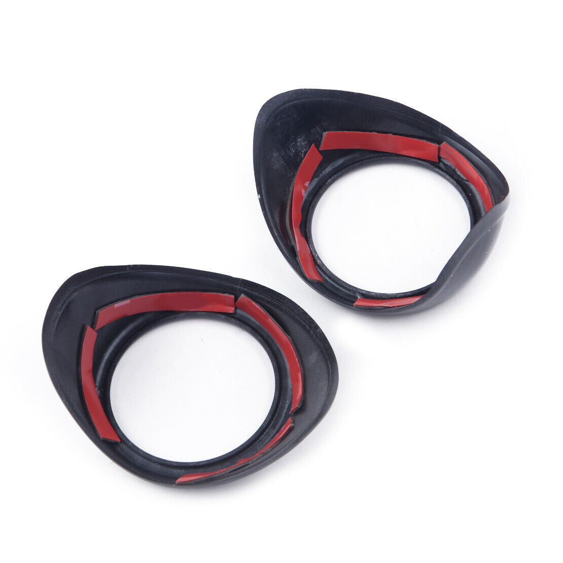 Carbon Fiber Style Door Tweeter Speaker Cover fit for Ford Mustang 2015-18 Atn