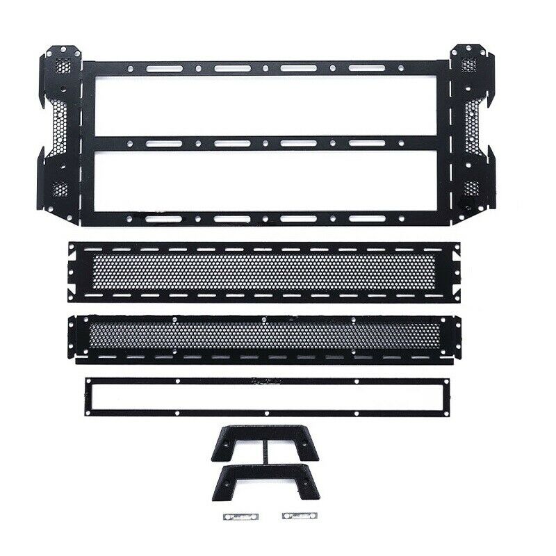 Metal Luggage Cer Roof Rack for WPL D12 1/10 RC Car Upgrade Parts Decoration AE6