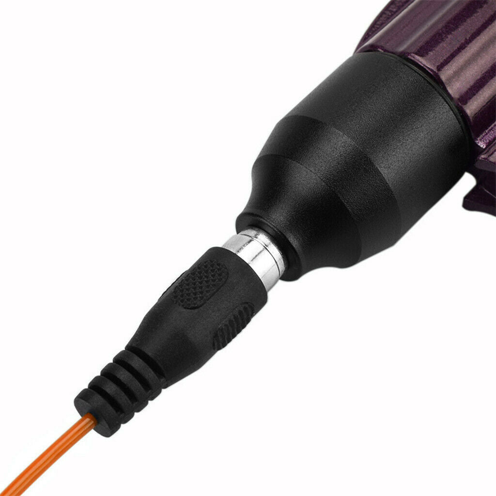 Tattoo Power Supply Silicone RCA Connector Clip Cord Tattoo Hook Line Orange 2
