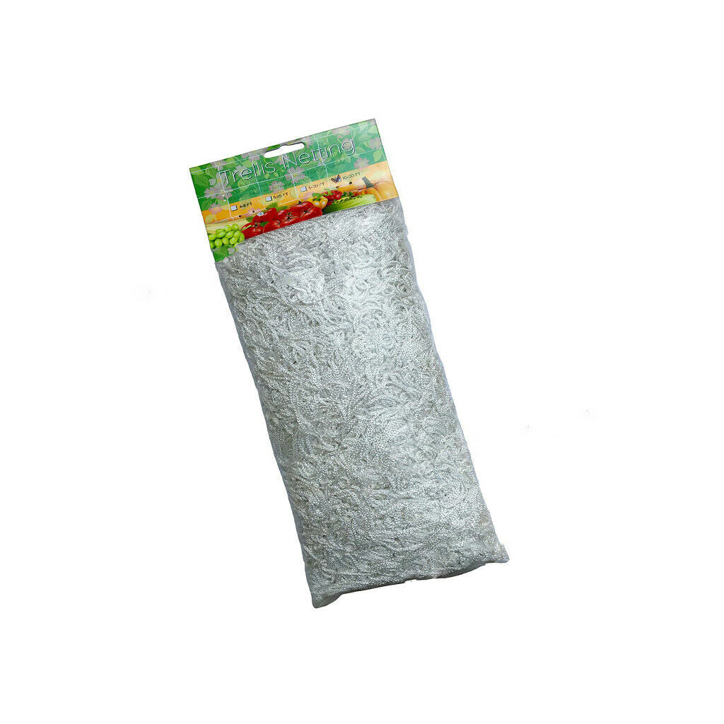 Nylon Whiite Garden Trellis Netting for Tomatoes/Beans/Vines Plant 3.3 x 10m